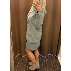 Lisa Lo Blazer- Medium grey humus 