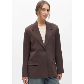 Lisa Lo Blazer- Seal Brown