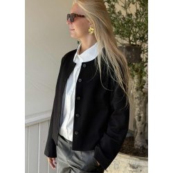 Lisa l/S Blazer- Black