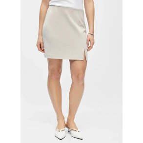 Lisa Mw Mini Skirt- Humus melange