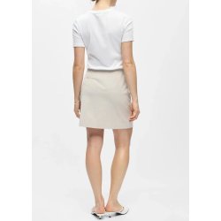 Lisa Mw Mini Skirt- Humus melange