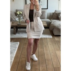 Lisa Lo Blazer- Humus Melange