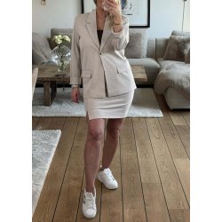 Lisa Mw Mini Skirt- Humus melange