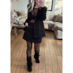 Lisa Mw Short Skirt- Black