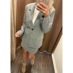 Lisa Mw Short Skirt- medium grey me