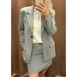 Lisa Mw Short Skirt- medium grey me