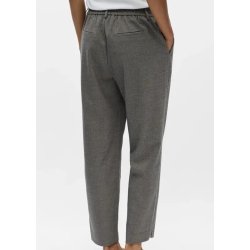 Lisa Slim Pants-Grey Thin Beige