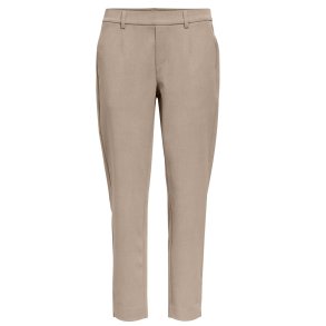 Lisa Slim Pants-Fossil/melange