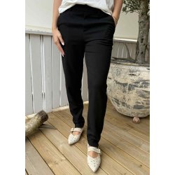 Lisa Slim Pants Tall- Black