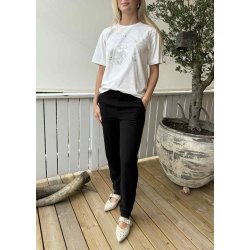 Lisa Slim Pants Tall- Black