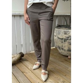 Lisa Slim Pants Tall- Morel