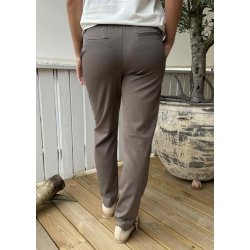 Lisa Slim Pants Tall- Morel