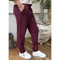 Lisa Slim Pants- Windsor Wine