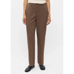 Lisa Straight Pants- Carafe Melange