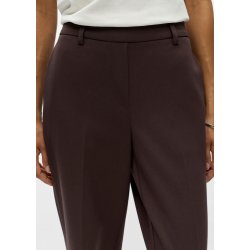 Lisa Straight Pants- Seal brown