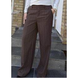 Lisa Wide Pants Aop- Seal B/W