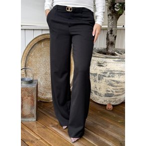 Lisa Wide Pants- Black 