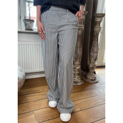 Lisa Wide Pants- Cloude dancer-sky 