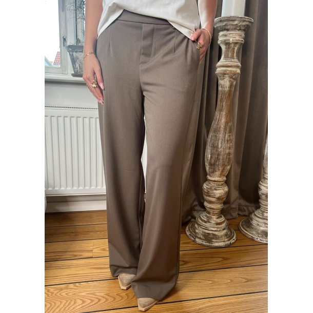 Lisa Wide Pants- Morel