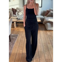 Lisa Wide Pants- Black 