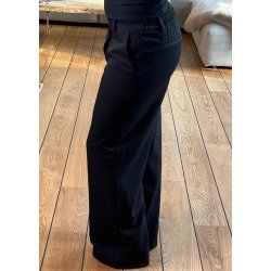 Lisa Wide Pants- Black 