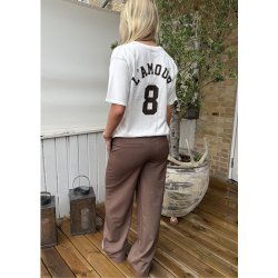 Lisa Wide Pants- Carafe Melange