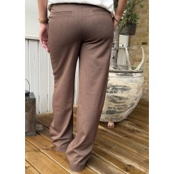 Lisa Wide Pants- Carafe Melange