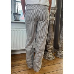 Lisa Wide Pants- Cloude dancer-morel