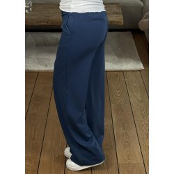 Lisa Wide Pants- Dark Denim