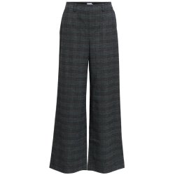 Lisa Wide Pants- Dark Grey Mel
