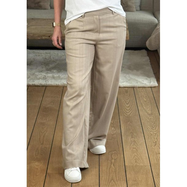 Lisa Wide Pants- Fossil / Sandshell