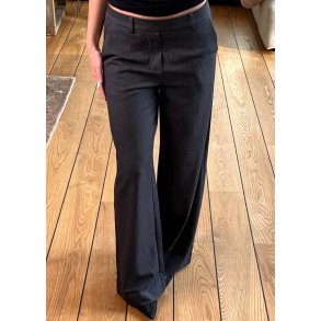 Lisa Wide Pants- Grey Melange  