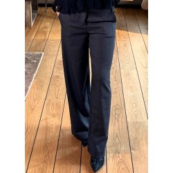 Lisa Wide Pants- Grey Melange  