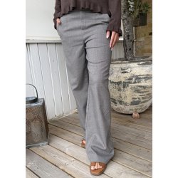 Lisa Wide Pants- Grey/ Thin Be