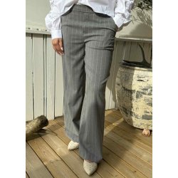 Lisa Wide Pants- medium grey mel hu