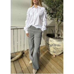 Lisa Wide Pants- medium grey mel hu