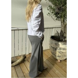 Lisa Wide Pants- medium grey mel hu