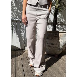Lisa Wide Pants- Sandshell/ cloud 