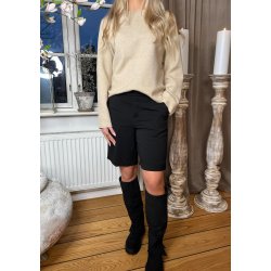 Lisa Mw Wide Shorts- Black