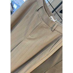 Lisa Wide Pants- Humus Melange