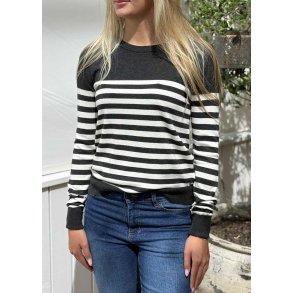 Lizza Striped Knit pullover-DGMT tu