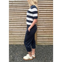 Lizza Striped Knit-midnight marine