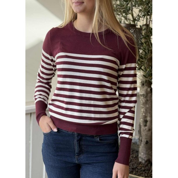 Lizza Striped Knit pullover-Windsor