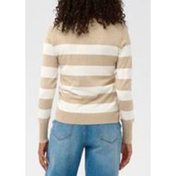 Lizza Striped Knit Pullover-Feather G.m. chalk