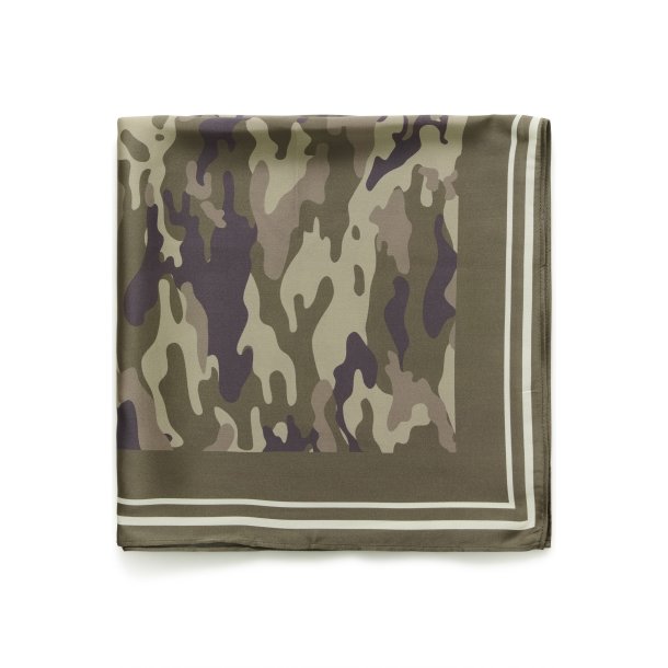 Loli Banda Scarf- Green Camouflage