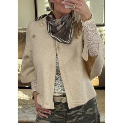 Alberte Lace R Neck- Off White