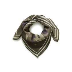 Loli Banda Scarf- Green Camouflage