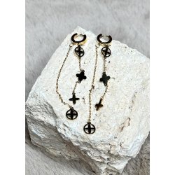 Long Earring- Gold