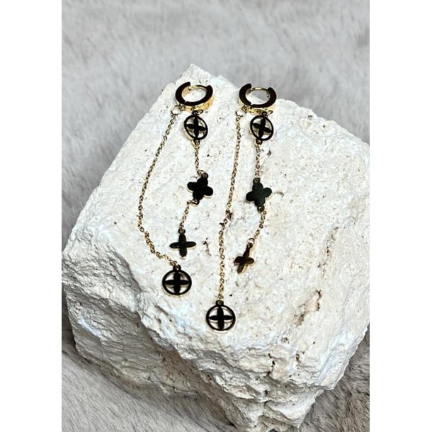 Long Earring- Gold