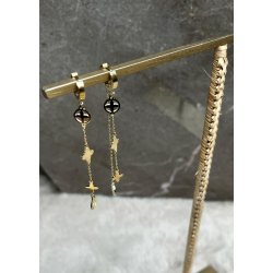 Long Earring- Gold